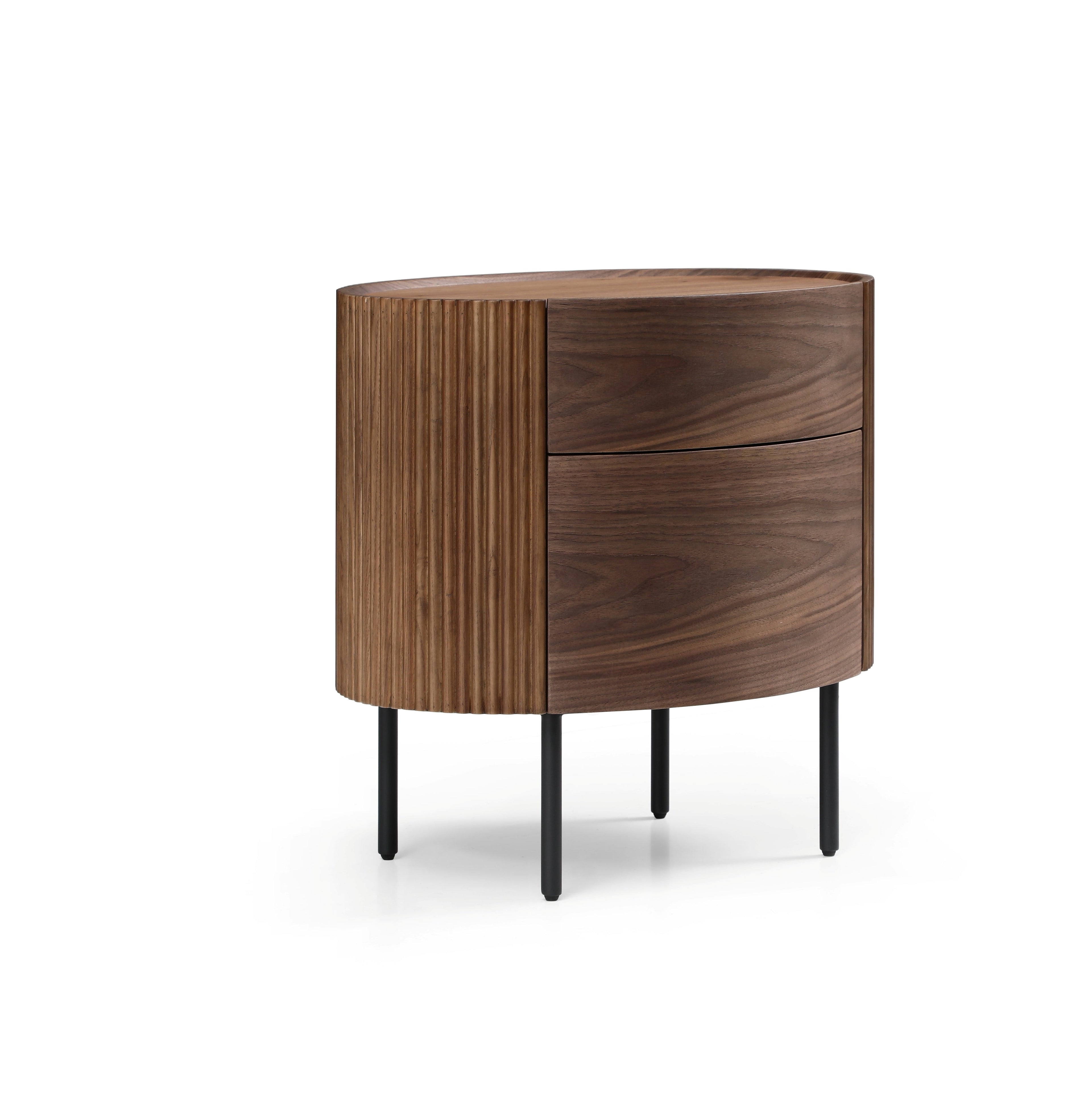 Lantina Side Table - Walnut