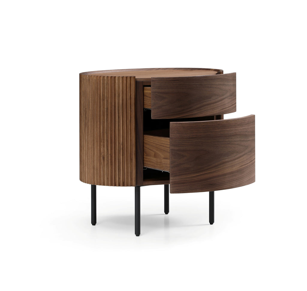 Lantina Side Table - Walnut