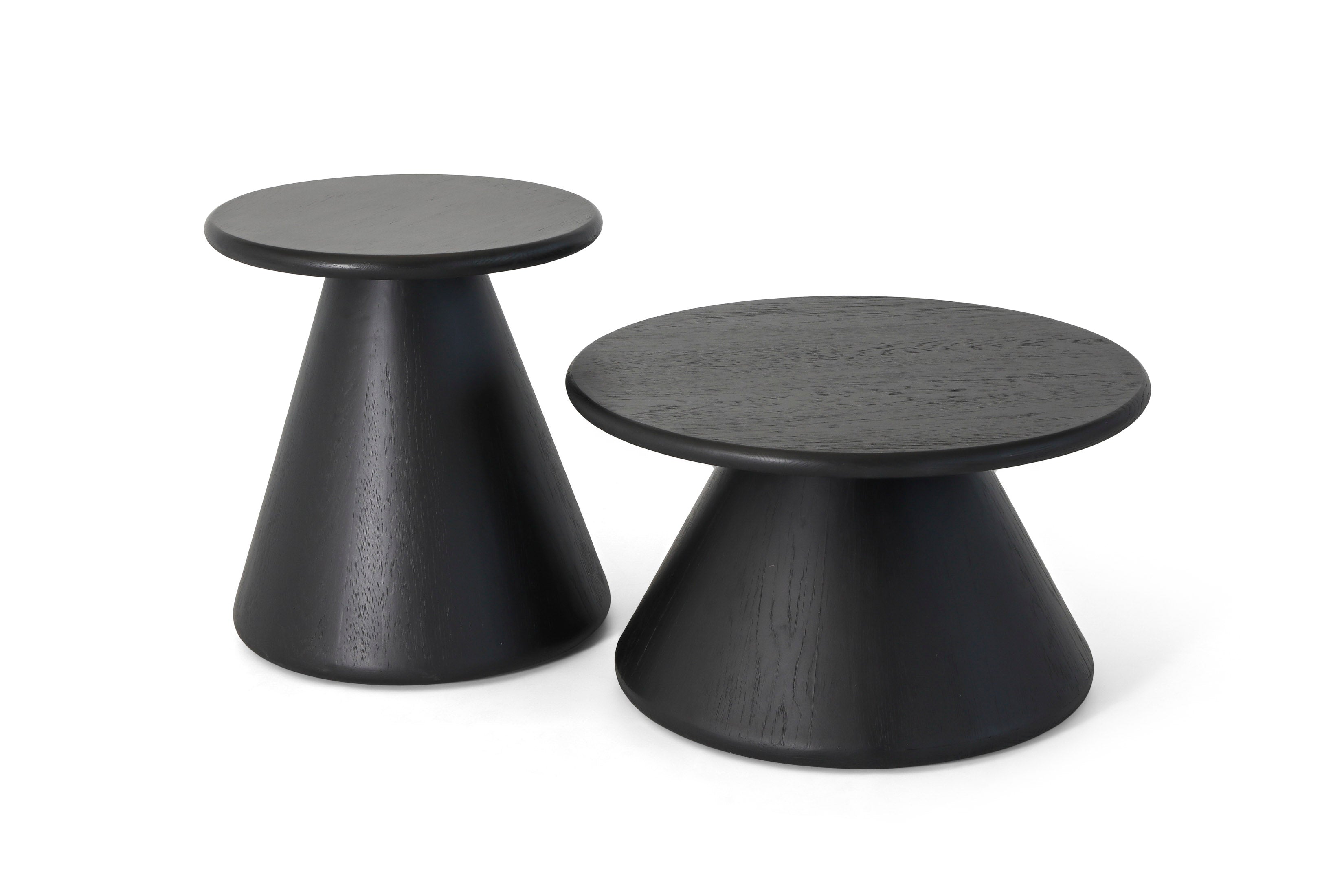 'Ollie Small Side Table - Black