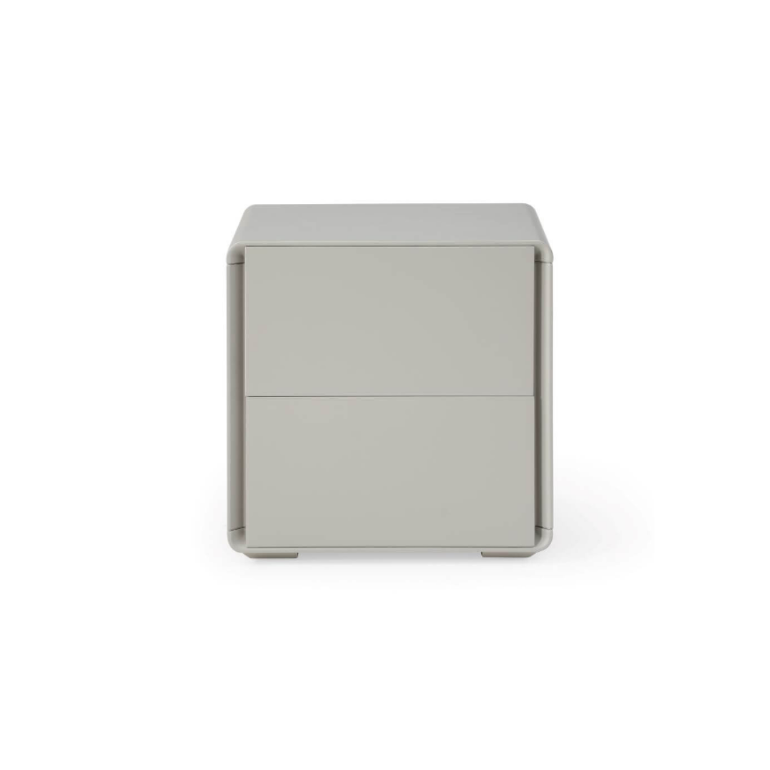 'Koda Night Stand - Matte Light Grey 1602