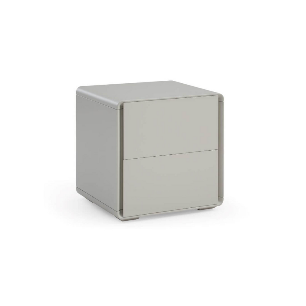 'Koda Night Stand - Matte Light Grey 1602