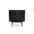 Lantina Side Table - Black Oak